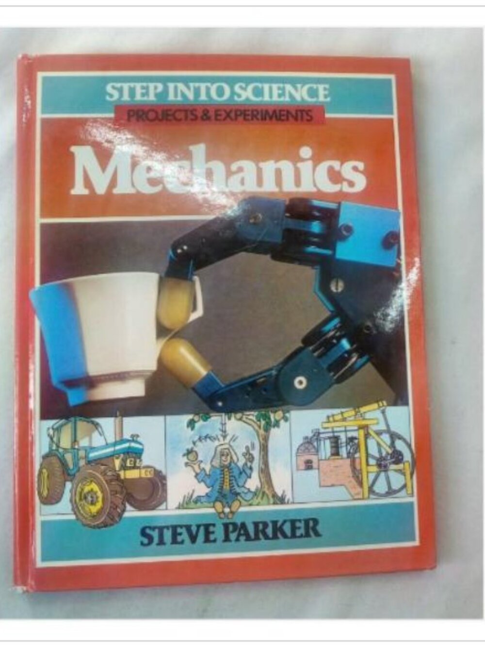 Mechanics Steve Parker 1985 Hardcover Book Vintage Novel Read Classic